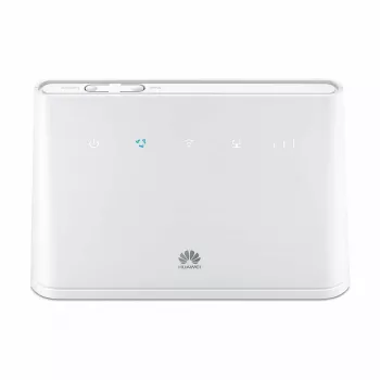 Tafelrouter HUAWEI B311-221 single-band 2,4 GHz Wi-Fi 4 (802.11n), Gigabit Ethernet, 4G LTE, SIM-slot, RJ-11, 12V 1A, wit