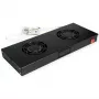 Koelventilatorunit ROLINE 26.21.0271 — 19 inch ventilatormodule met 2 ventilatoren en thermostaat