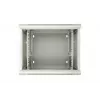 Extralink rackkast 9U 600x600 AZH grijs wandgemonteerd, kantelbaar