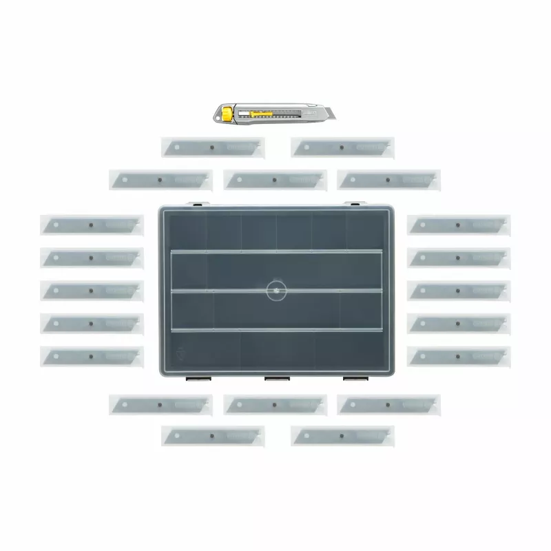 Stanley STHT10019-9 200 stuks 18 mm stanleymesmesje RVS