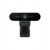 Logitech BRIO 4K Ultra HD Pro webcam 960-001106, 4096x2160, HDR, RightLight 3, 5x digitale zoom, autofocus, USB 3.0 (USB-C), zwart
