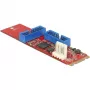 Delock converter M.2 Key B+M stekker > 2 x USB 3.0 pinheader - USB-adapter - M.2-kaart - USB 3.0 (intern) x 2 (62843)