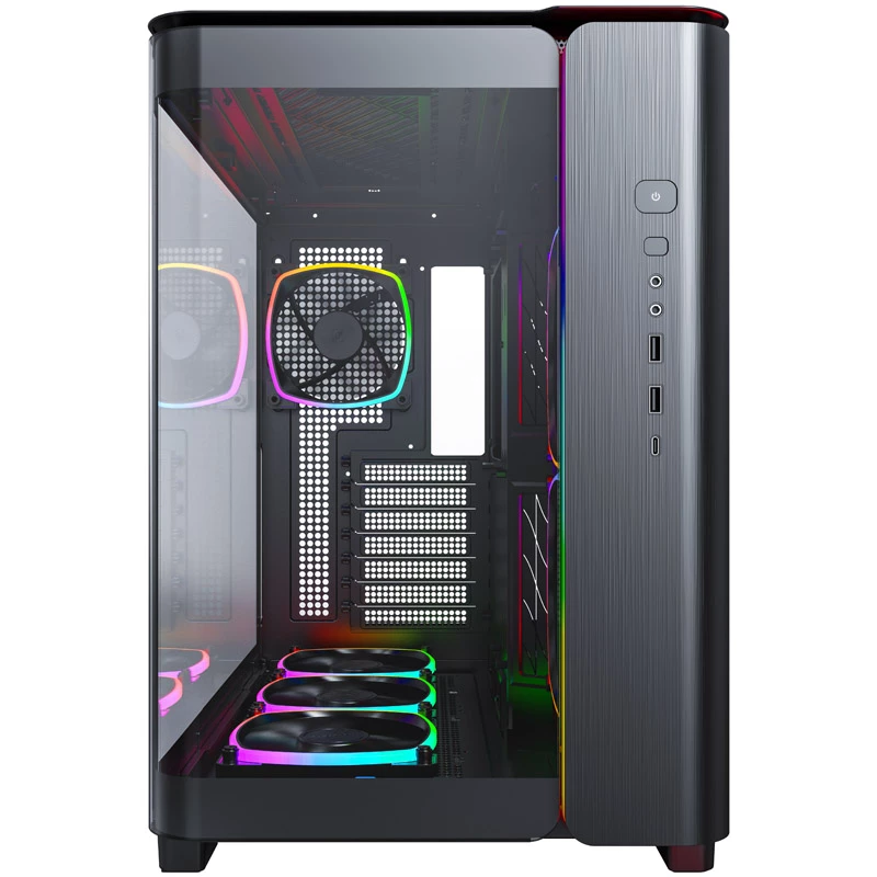 Montech KING 95 PRO Midi-Tower, Tempered Glass, ARGB - zwart