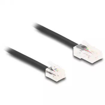 Netwerkkabel DeLOCK 88035 RJ45 naar RJ11 1m zwart