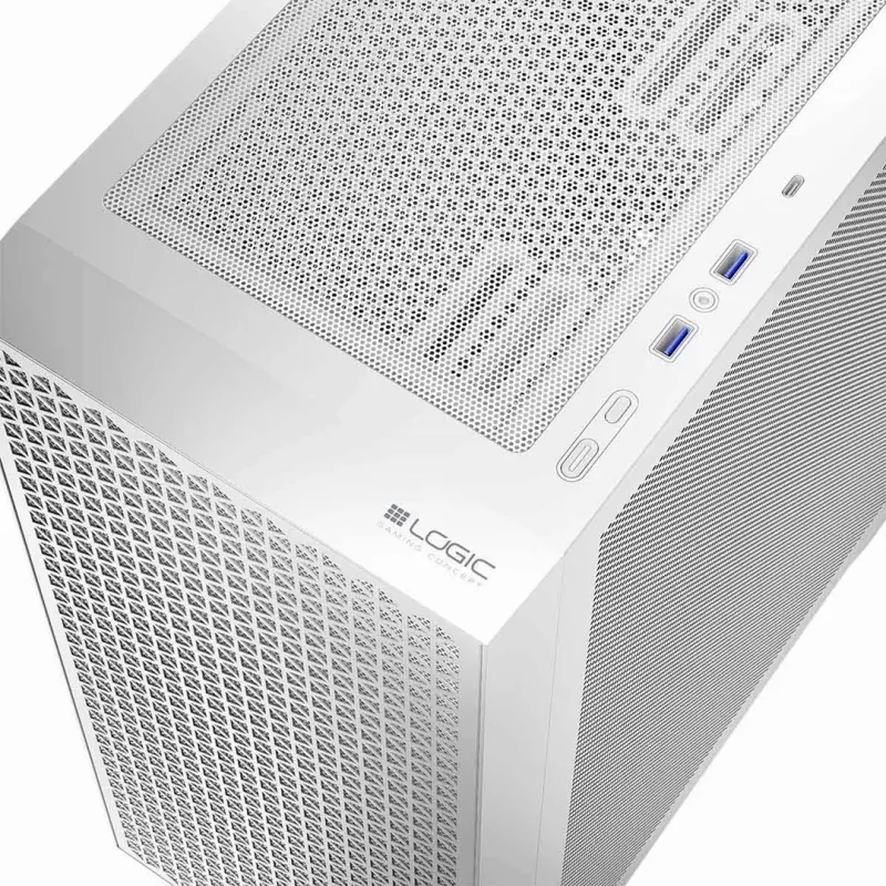Logic DART PRO MIDI USB-C pc-behuizing wit