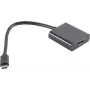 Videokabeladapter S/CONN 14-05001 0,2 m USB Type-C naar HDMI Type-A zwart
