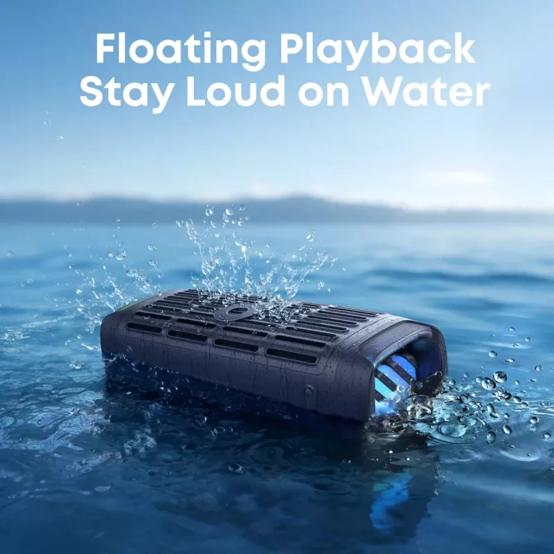 Draagbare Bluetooth-luidspreker Anker Soundcore Boom 3i – 50 W, waterdicht, batterijvoeding