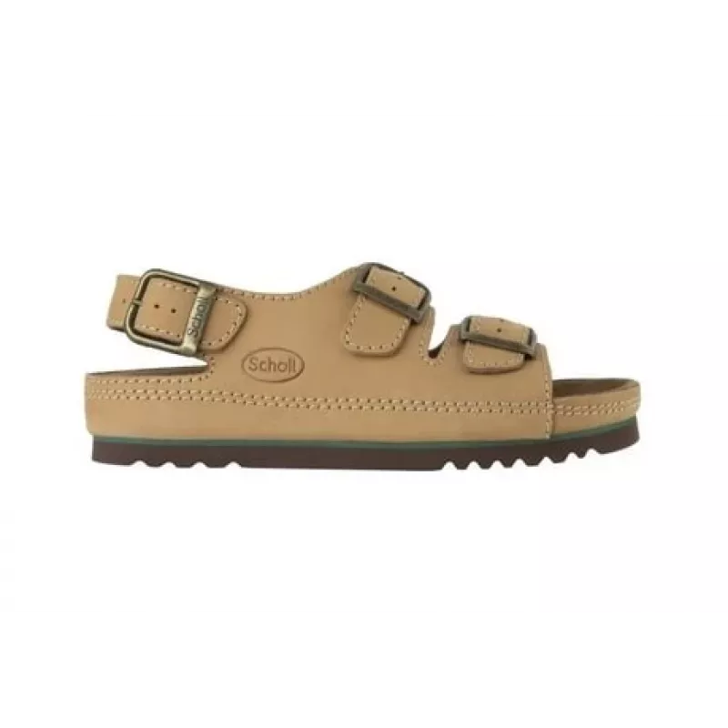 Scholl Air Bag Back Strap comfortabele sandalen bruin 36