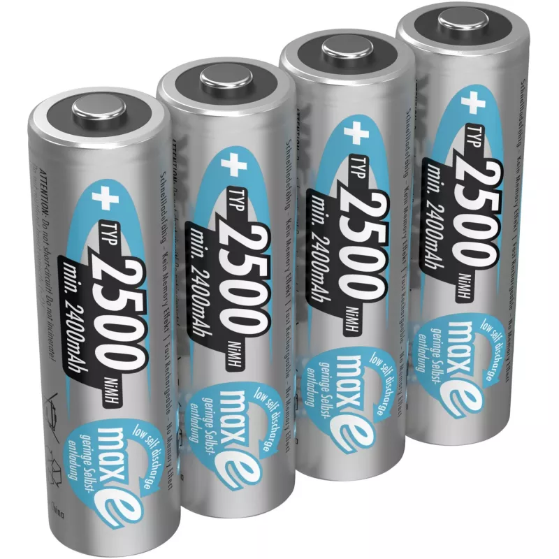 AA-batterij Ansmann 2500mAh maxE plus nikkel-metaalhydride NiMH