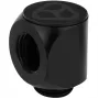 Thermal Grizzly DeltaMate Rotary 90° – waterkoelingsaansluiting, zwart, 1 st. (TG-DM-FIT-0003)