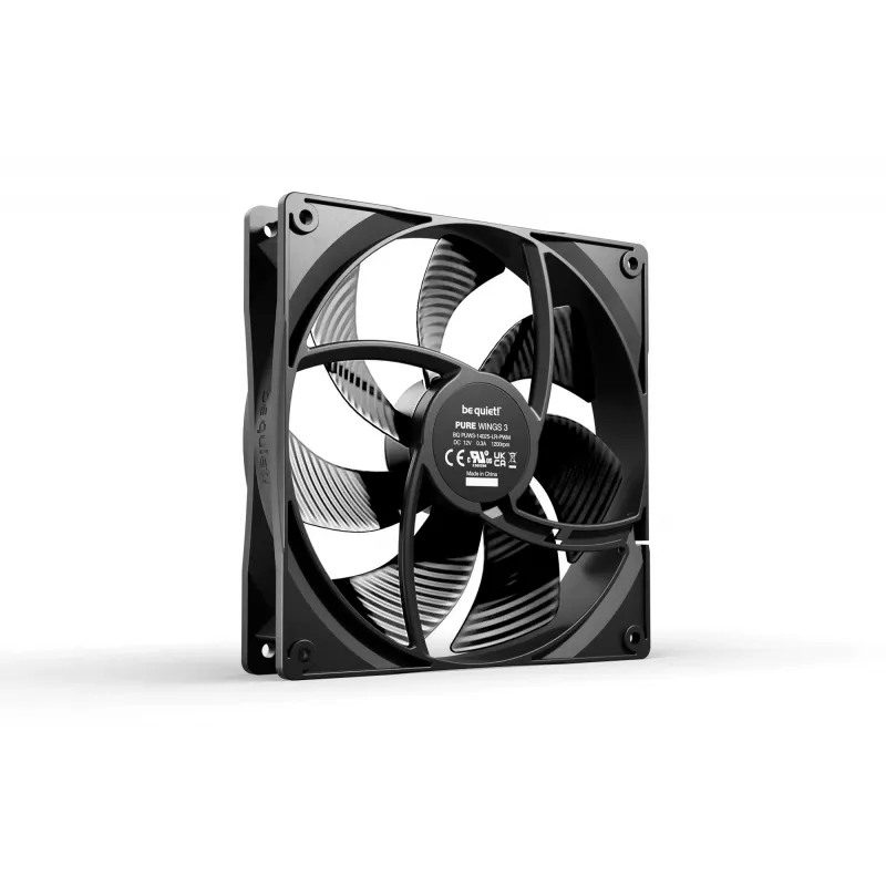 be quiet! Pure Wings 3 140mm PWM computerbehuizingsventilator 14 cm zwart 1 stuks