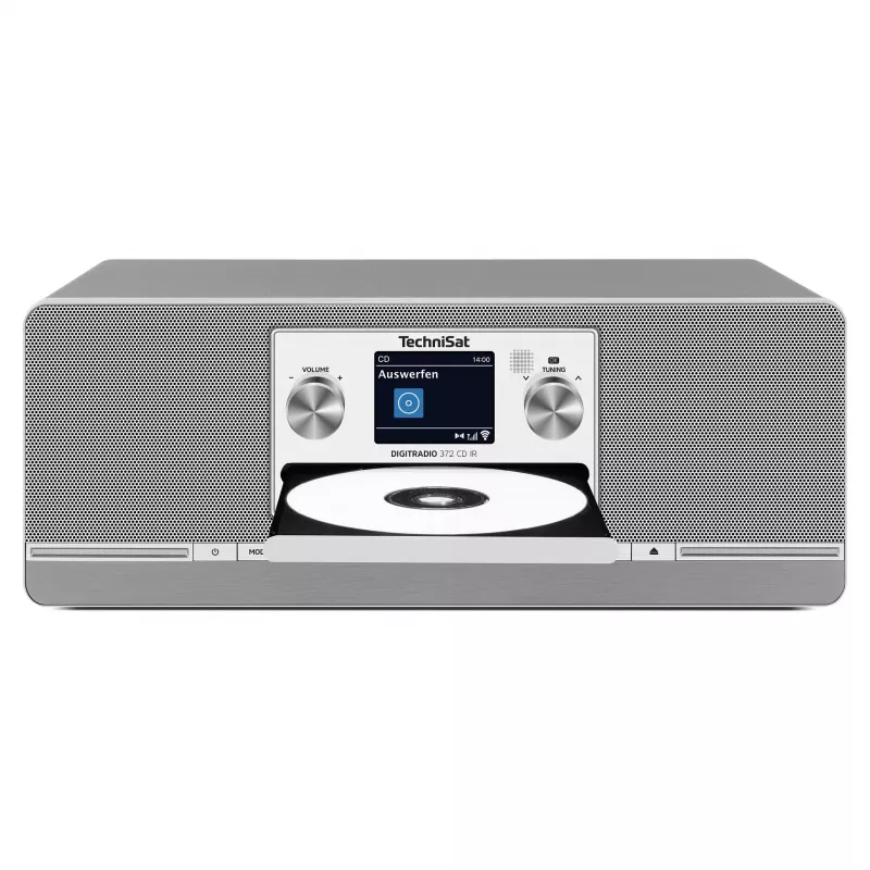 TechniSat DIGITRADIO 372 CD IR internet analoog & digitaal antraciet, zilver