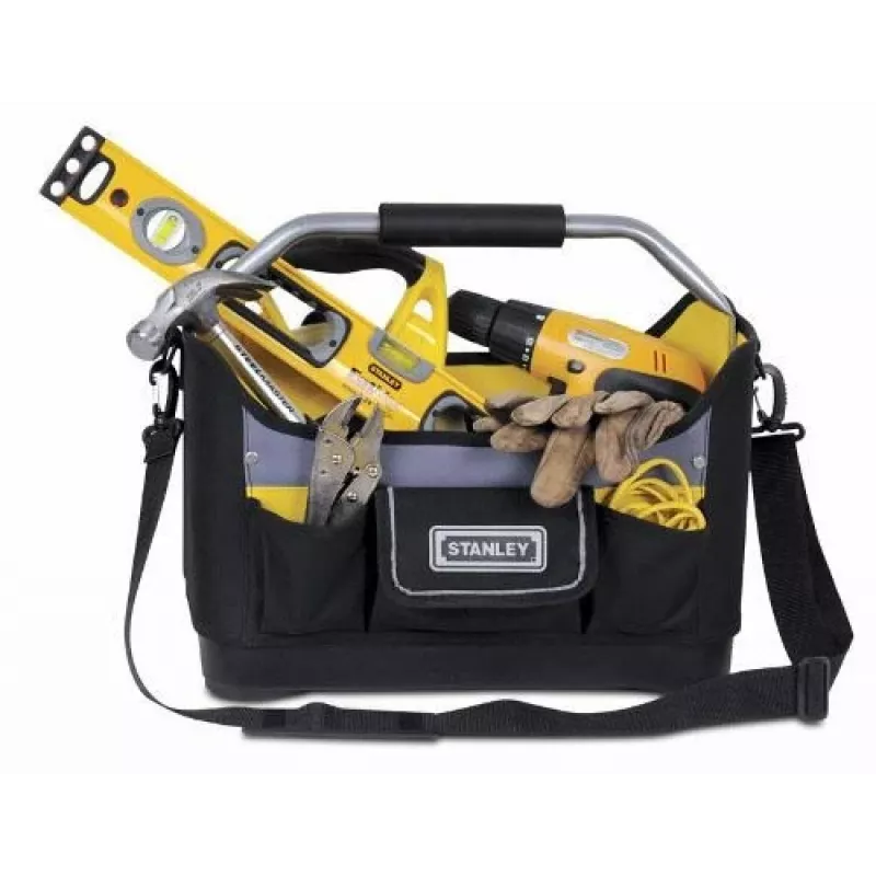 Stanley 1-96-182 gereedschapskoffer, nylon, zwart/geel