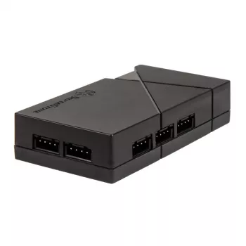 SilverStone SST-LSB01 RGB-LED-hub met 2 LED-strips, zwart