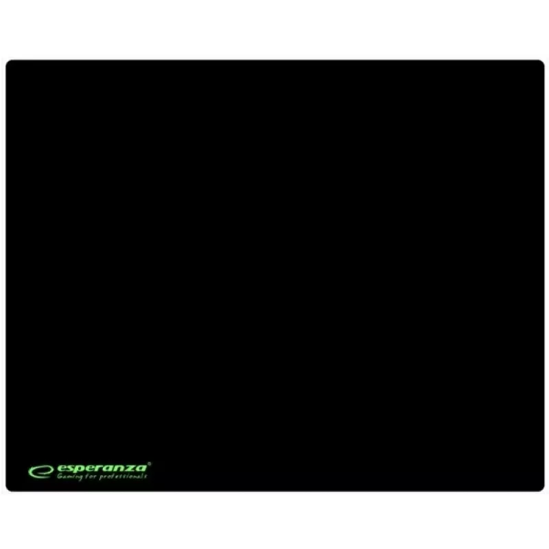 Gaming-muismat ESPERANZA EGP102K — rubber, 300×240 mm, 3 mm dik, antislip, zwart