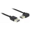 USB-kabel DeLOCK 5m USB 2.0 A m/m 90°