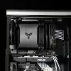 Jonsbo HX6250 processor-koellichaam/radiator 14 cm zwart 1 stk.