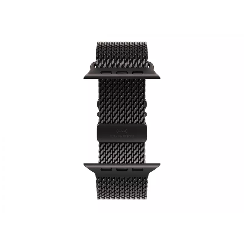 Apple Watch Ultra 2 GPS + Cellular 49mm Black Titanium Case met Black Titanium Milanese Loop - M