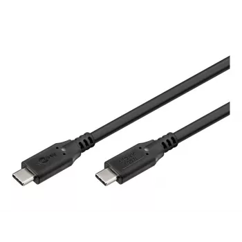 Goobay USB-C naar USB-C kabel USB 3.2 100 W 10 Gbit/s Power Delivery 2 m - stekker> (74202)