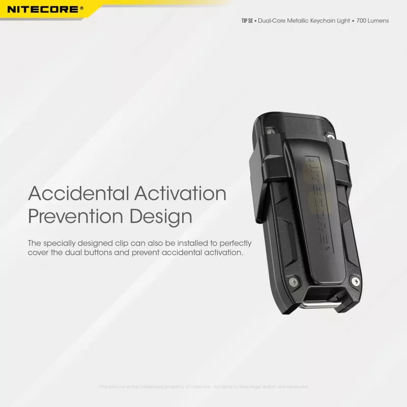 Nitecore TIP SE zwart hand-zaklamp LED