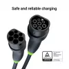 Oplaadkabel Green Cell EVKABGC03 — Type 2, 5 m, 11 kW, voor elektrische voertuigen