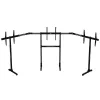 Vloerstand-monitorhouder Next Level Racing NLR-A010 voor 3 beeldschermen 32–65 inch tot 70 kg