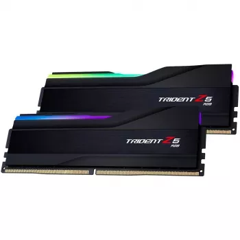 DIMM 32 GB DDR5-6000 (2x 16 GB) dual-kit, geheugen zwart, F5-6000J2836G16GX2-TZ5RK, Trident Z5 RGB, INTEL XMP