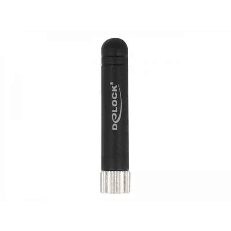 Delock WLAN 802.11 b/g/n antenne RP-SMA stekker 1,7 - 3,7 dBi zwart
