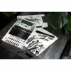 Faber-Castell 267102 fineliner Multi zwart 8 stuks rondpunt