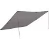 Zeil High Peak 10034, grijs polyester, buitenhoes en ondergrond