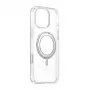 Magnetische hoes Baseus SkyRing 360° voor iPhone 16 Pro – transparant, magnetische ring 360°