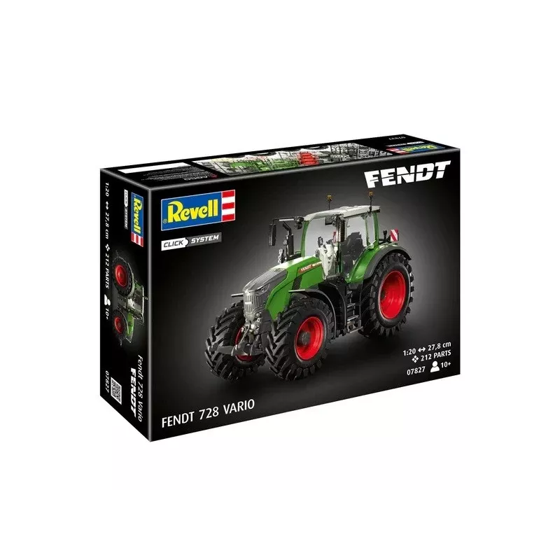 Plastic model tractor Fendt 728 Vario