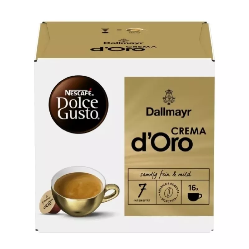 Nescafe Dolce Gusto Dallmayr CREMA d'Oro koffie, 16 cups