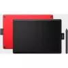 Wacom One by Medium grafische tablet zwart, rood 2540 lpi 216 x 135 mm USB
