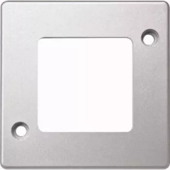 Merten 480160 wandplaat/schakelaarafdekking zilver (480160)