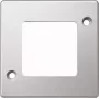 Merten 480160 wandplaat/schakelaarafdekking zilver (480160)