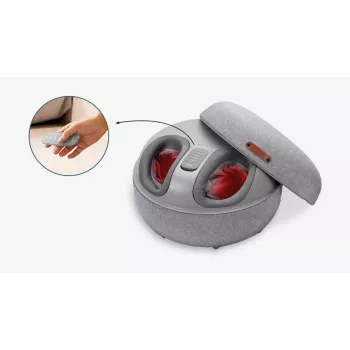 Beurer Shiatsu-voetmassageapparaat FM 120 2-in-1 grijs — elektrisch voet- en enkelmassageapparaat, Shiatsu-rollen, instelbare intensiteit