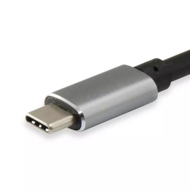 Equip 133464 USB-C naar 2x HDMI (female) MST-adapter, USB 3.2 Gen 1, 4096x2160 @30 Hz, 15 cm