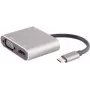 Laptop dock S/CONN 14-05026 bedraad USB 3.2 Gen 1 Type-C grijs