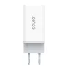 SAVIO LA-07 GaN 65W voeding, USB, QC4.0+, PD 3.0, wit