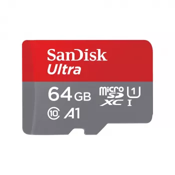 Flashgeheugen SanDisk 64 GB MicroSDHC UHS-I SDSQUNR-064G-GN6TA
