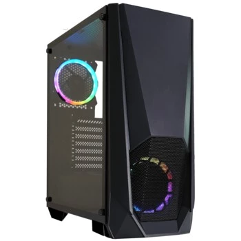 Xilence Xilent Blast X505.ARGB gaming-pc-behuizing, RGB ATX midi-tower, zwart (XG141)