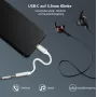 Adapterkabel helos USB 3.1 Type-C naar 3,5 mm, model 288381, zilver