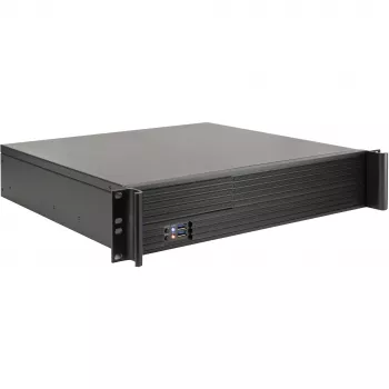 Serverrack Inter-Tech 2U-K-240L zwart