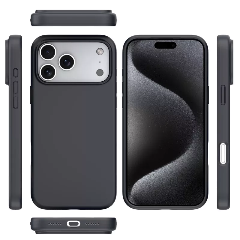 StyleShell SHOCK (zwart, iPhone 17 Pro Max)