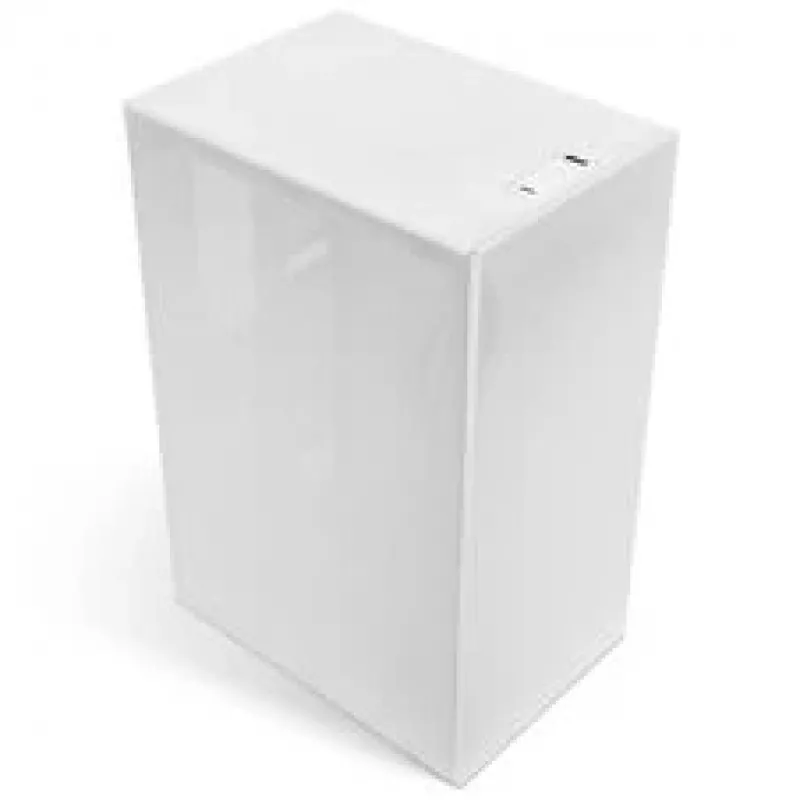 Mini-ATX-pc-behuizing ssupd Meshroom S V2, wit, mesh-panelen, ondersteunt ATX-moederbord en PCIe 5.0