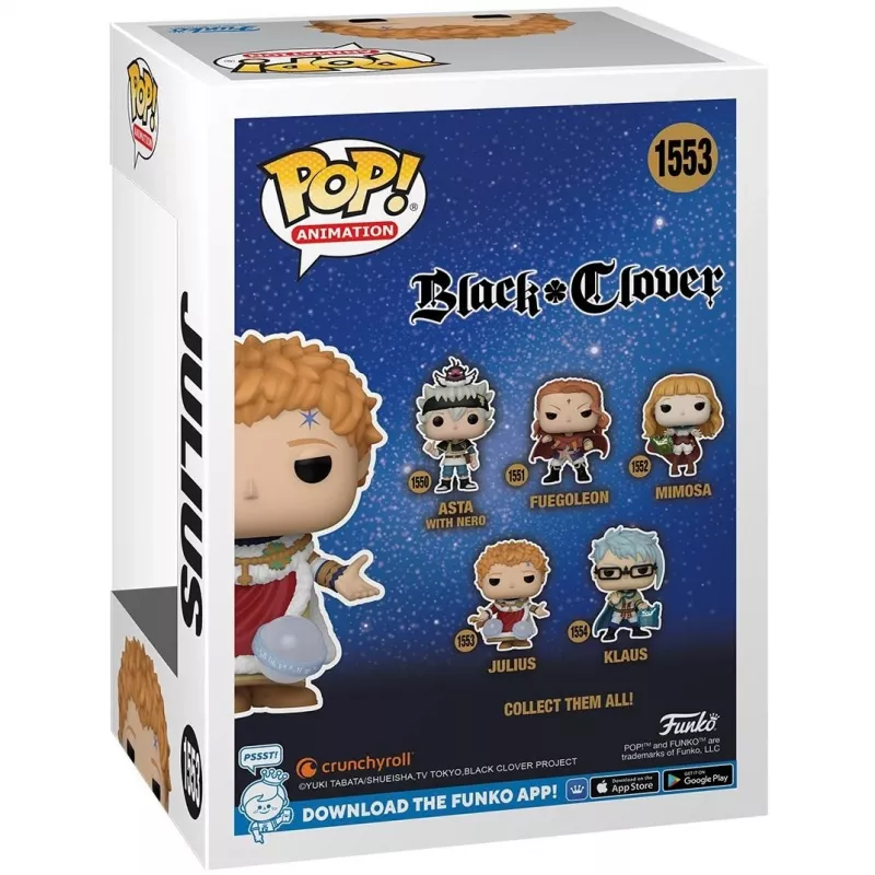 Funko Pop-figuur zwart Clover Julius (143274)