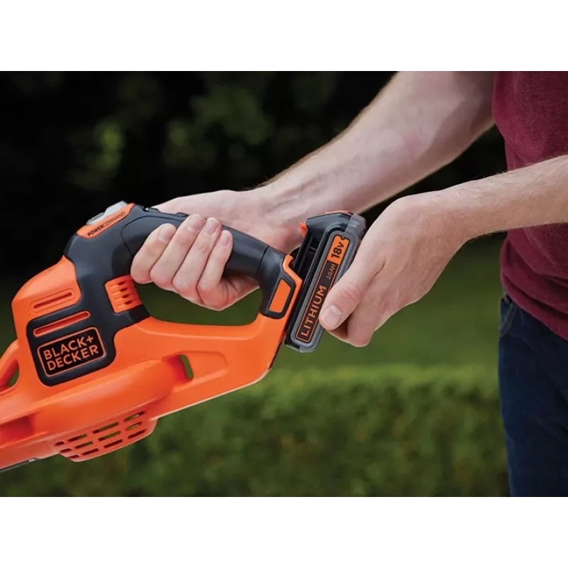 Black & Decker GWC1820PC accu-bladblazer 209 km/h zwart, oranje 18 V lithium
