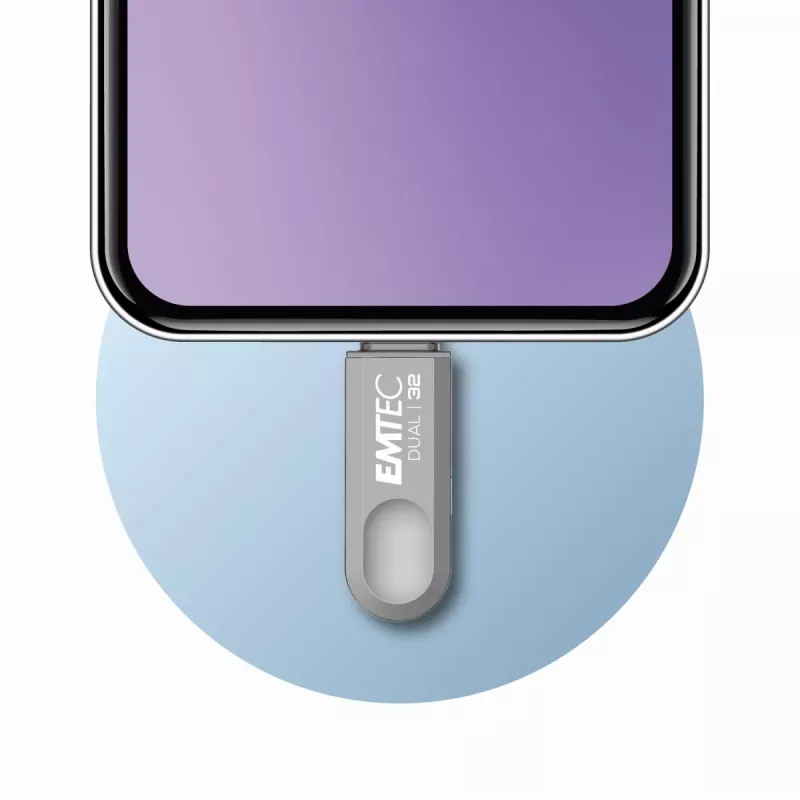 USB-flashdrive Emtec 256GB USB3.2 Type-C Dual D280