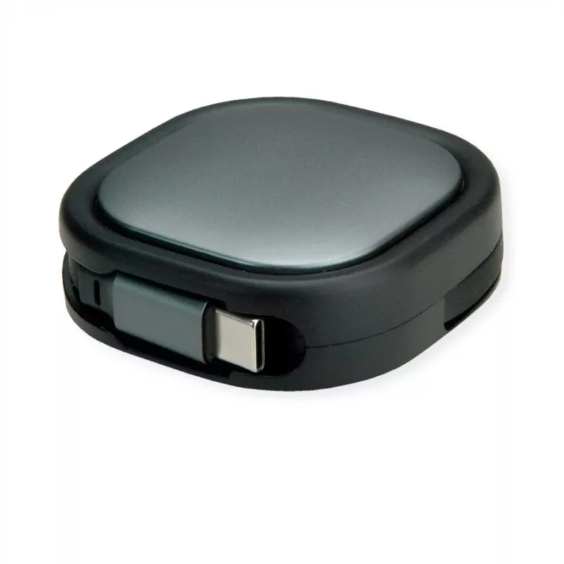 ROLINE USB2.0 oprolbaar kabel C-C ST/ST 1,2m – kabel – digitaal/data (11.02.8420)
